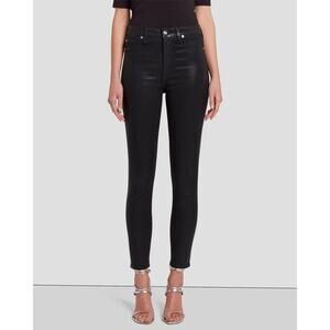 NWT Women’s Seven Black Coated Pants